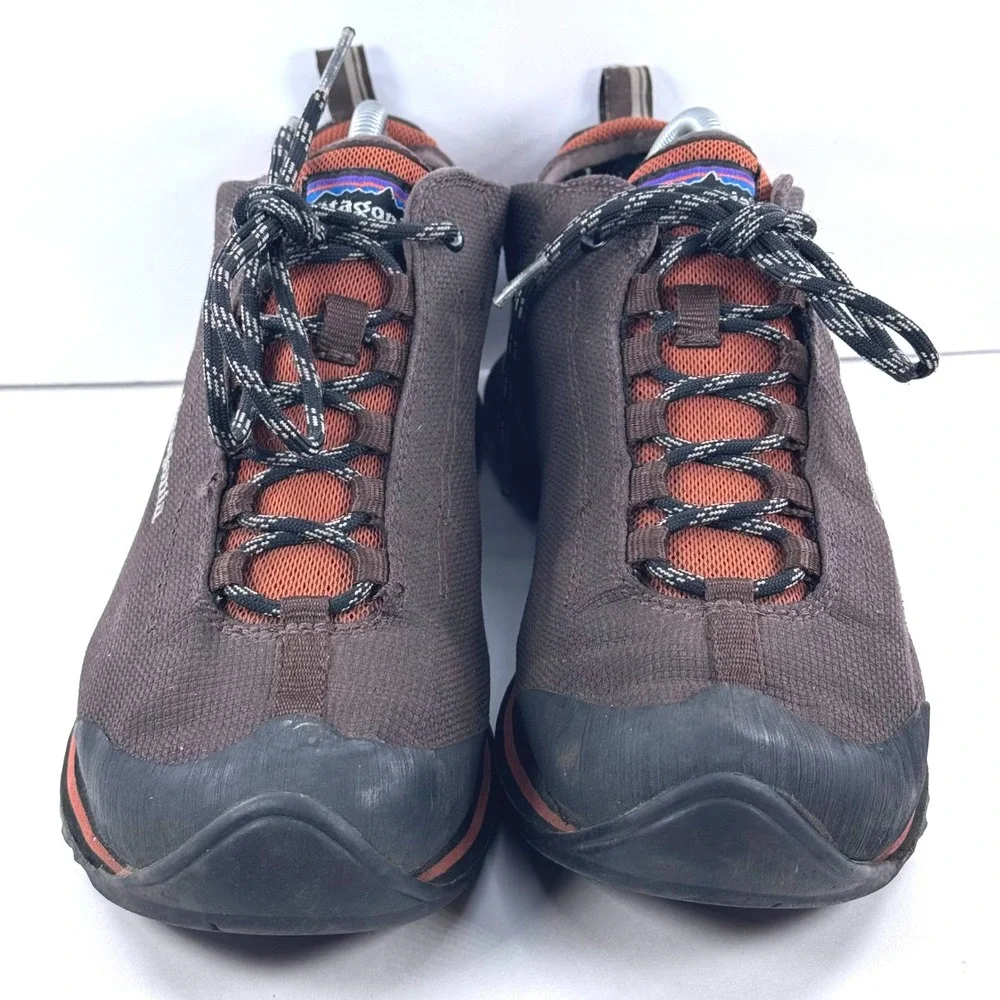 Patagonia Thatcher Velvet Brown Mens Hiking Trail Shoes Vibram T80205 Size 11